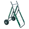Deluxe A-Frame Wire Carts (Wheel Diam : 10 in, Wheel Type : Pneumatic, Load Cap. : 400 lb [Max])