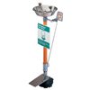 Pedestal Mounted Eye Washes (Bowl Height : 36 in, Bowl Diam : 11 1/2 in, Bowl Material : Stainless Steel)