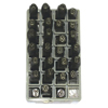 Low Stress Full Character Steel Hand Stamp Sets (Character Size : 1/8 in, Shank Width : 3/8 in, Shank Length : 2 3/4 in)