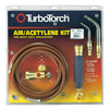 Swirl Air Acetylene Kits (Gas Type : Acetylene, Includes : CGA 200 Regulator, G-4 Handle, A-3 Tip, AH-12 Hose, A-8 Tip, Soft Solders to 2 in., Silver Brazes to 1 in., MC Tank Connection, Instruction Manual)
