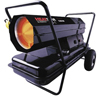 Portable Kerosene Forced Air Heaters (Output Power : 125000 Btu/h [Max], Working Area : 3000.00 sq. ft. [Max], Tank Cap. : 14.0 gal)