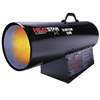 Portable Propane/Natural Gas Forced Air Heaters (Output Power : 125000 Btu/h [Min], 170000 Btu/h [Max], Working Area : 4000.00 sq. ft. [Max], Tank Size : 100 lb [Min])