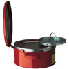 Bench Cans (Capacity Vol. : 1 gal, Diameter : 9 3/8 in, Height : 4 1/2 in)