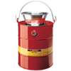 Drain Cans (Capacity Vol. : 3 gal, Diameter : 11 5/8 in, Height : 12 1/4 in)