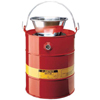 Drain Cans (Capacity Vol. : 5 gal, Diameter : 11 5/8 in, Height : 16 3/4 in)