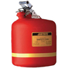 Nonmetallic Type l Safety Cans for Flammables (Capacity Vol. : 5 gal, Diameter : 12 3/4 in, Height : 16 in)