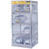 Aluminum Cylinder Lockers (Capacities : (4) 20 or 33 lb. Cylinders, Cylinder Type : LPG, Width : 30 in)