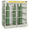 Aluminum Cylinder Lockers (Capacities : Up to 10 Gas Cylinders, Cylinder Type : Compressed, Width : 30 in)