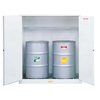 White Drum Cabinets for Flammable Waste