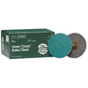 Green Corps™ Roloc™ Grinding Coated-Polyester Disc (Diameter : 3 in, Grit : 36, Abrasive Material : Aluminum Oxide)