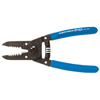 Wire Strippers (Strips Solid Wire : 10 AWG [Min], 20 AWG [Max], Overall Length : 6 in, Handle Color : Blue)