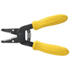 Wire Strippers (Strips Solid Wire : 16 AWG [Min], 26 AWG [Max], Overall Length : 6 1/4 in, Handle Color : Red)