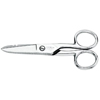 Electrician's Scissors (Overall Length : 5 in, Cut Type : Shear Cut, Material : Steel)