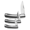 Compact Pocket Knives (Blade Length : 1 5/8 in, Blade Shape : Convex, Blade Material : Stainless Steel)