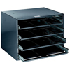 4-Box Slide Racks (Width : 20 in, Depth : 15 3/4 in, Height : 14 1/2 in)