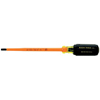 Slotted Insulated Cushion-Grip Cabinet Tip Screwdrivers (Tip Width : 3/16 in, Tip Type : Slotted, Shank Length : 8 in)