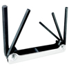Metric Hex-Key Fold-Ups (Measuring System : Metric, Tip Size : 4 in [Min], 10 in [Max], Tip Type : Hex)