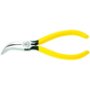 Curved Long-Nose Pliers (Overall Length : 6 1/4 in, Jaw Length : 1 1/2 in, Jaw Width : 11/16 in)