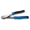 Diagonal Cutting Pliers (Overall Length : 8 1/8 in, Handle Color : Blue/Black, Handle Type : Journeyman)