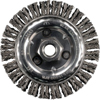 COMBITWIST� Stringer Bead Knot Wheels (Wire Material : Carbon Steel, Dia. : 4 1/2 in, Wire Size : 0.0200 in)