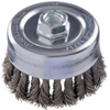 COMBITWIST� Knot Wire Cup Brushes (Wire Material : Carbon Steel, Diameter : 4 in, Wire Size : 0.0230 in)