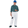 KLEENGUARD* A20 SELECT Breathable Particle Protection Pants (Size Group : Large, Color : White, Closure Type : Elastic Waist)