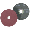 COMBICLICK� Aluminum Oxide Fiber Discs (Dia. : 5 in, Grit : 36, Speed : 12200 rpm [Max])