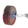 Mounted Flap Wheels (Diameter : 1 in, Thickness : 1 in, Arbor Thread - TPI or Pitch : 1/4 in - 20)