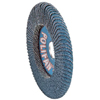 POLIFAN� Flap Discs (Dia. : 5 in, Thickness : 9/16 in, Tool Shape : Conical, Type 29)