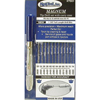 Magnum Tip Drill Set (Size Group : 52-74 (Even Numbers), Length : 1 7/8 in, Includes : Pin Vise, Indexed Carry Case)