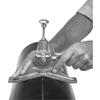 Centering Heads (Pipe Cap. : 1/2 in [Min], Head Width : 4 in, Head Type : Y)