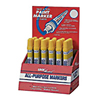 Valve Action� Paint Marker Counter Displays (Includes : (8) White, (8) Yellow, (4) Red, (4) Black, Packing Type : Display, Quantity : 24 per display)