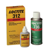 312� Speedbonder� Structural Adhesive (Capacity Vol. : 50 mL, Color : Amber, Gap Fill : 0.003 in)