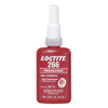 266� Threadlocker, High Strength/High Temperature (Capacity Vol. : 10 mL, Packing Type : Bottle, Color : Red-Orange)