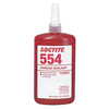 554� Thread Sealant, Refrigerant Sealant (Capacity Vol. : 10 mL, Packing Type : Bottle, Color : Red)