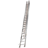 AE1660 Series Aluminum 3-Section Extension Ladders (Capacity Wt. : 250 lb [Max], Overall Length : 22 ft [Min], 60 ft [Max], Extended Length : 48.000 ft)