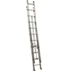 AE4000 Series Commercial Aluminum Extension Ladders (Capacity Wt. : 225 lb [Max], Overall Length : 10 ft [Min], 20 ft [Max], Extended Length : 17.000 ft)