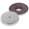 Magnetic Bases (Load Cap. : 25 lb [Max], Shape : Round)