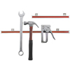 Powerful Magnet Tool Holders (Length : 13 in, Finish : Nickel Plated, Hole Size : 1/4 in)