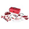 Master Lock Safety Series&trade; Personal Lockout Kits MST 470-1457VE410KA