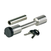 Receiver Hitch Locks (Receiver Hole : 5/8 in, 1/2 in, Combination/Keying : Keyed Different, Wt. : 0.51 lb)
