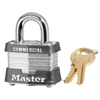 Master Lock No. 3 Laminated Steel Pin Tumbler Padlocks MST 470-3DCOM