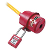 Master Lock Safety Series&trade; Rotating Electrical Plug Lockouts MST 470-487