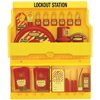 Master Lock Safety Series&trade; Deluxe Lockout Stations MST470-S1900VE410