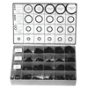 O-Ring Assortments (Temp. Range : -40.0 �F [Min], 250.0 �F [Max], Includes : 1/16 in. Body Cross-Section, (20) 7/32 in. O.D., (20) 1/4 in. O.D., (20) 9/32 in. O.D., (15) 5/16 in. O.D., (15) 11/32 in. O.D., (15) 3/8 in. O.D., (15) 7/16 in. O.D., (15) 1/2 in. O.D., (5) 9/16 in. O.D., (5) 5/8 in. O.D., (5) 11/16 in. O, Material : Buna-N)