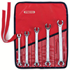 Torqueplus� Metric Double End Flare Nut Wrench Sets (No. of Points : 6, Opening Type : Flare/Flare, Includes : (1) 7 x 8mm, (1) 9 x 11mm, (1) 10 x 12mm, (1) 13 x 14mm, (1) 15 x 17mm, Tool Roll)