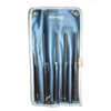 5 Piece Extra Long Pin Punch Kits (Tip Size : 1/8 in, 3/16 in, 1/4 in, 5/16 in, 3/8 in, Includes : Pouch, Stock Shape : Hex)