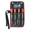 4 Pc. Hard Cap� Punch Sets (Tip Size : 1/8 in, 5/32 in, 3/16 in, 1/4 in, Overall Length : 7 in, Includes : Pouch, 1/8 in. Starter Punch, 7/32 1/4 in. Center Punches, 7/32 in. Prick Punch, 1 X 8-1/2 in. Chisel, 1/2 x 7 in. Chisel, 3/4 x 8 in. Chisel, 7/8 x 8-1/2 in. Chisel)