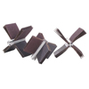Bore Polisher Flap Wheels (Quantity : 10 Per Box, 10 per Box, Arbor Thread - TPI or Pitch : 1/2 in - 20)