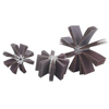 Bore Polisher Flap Wheels (Quantity : 10 Per Box, 10 per Box, Arbor Thread - TPI or Pitch : 1/4 in - 20)